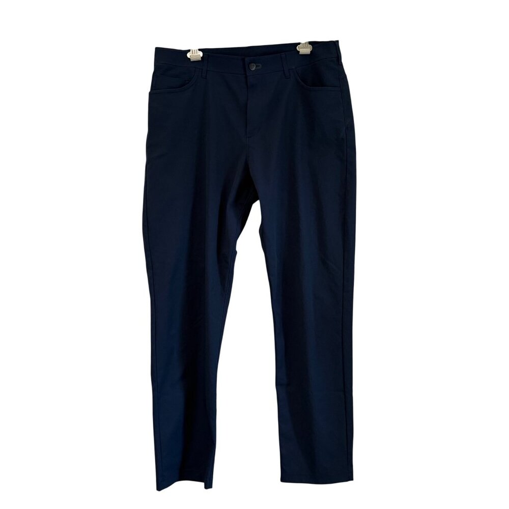 Public Rec Navy Blue Pants Mens 36 Chino Comfort Stretch Performance